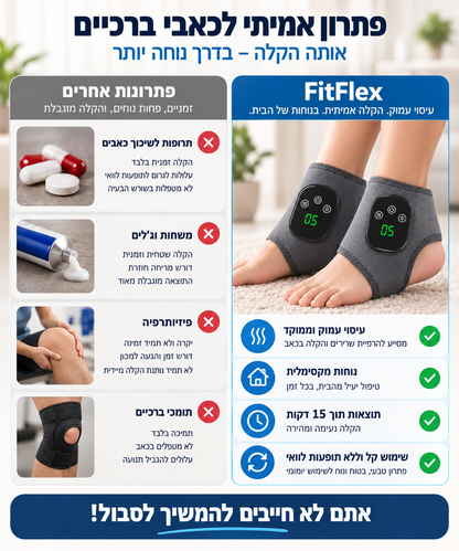 OrthoPulse™ – Ankle Heating and Vibration Strap