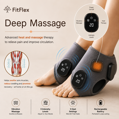 OrthoPulse™ – Ankle Heating and Vibration Strap