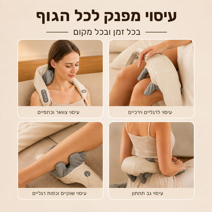FitRelief™ – המטפל האישי שלך, בכל זמן, בכל מקום